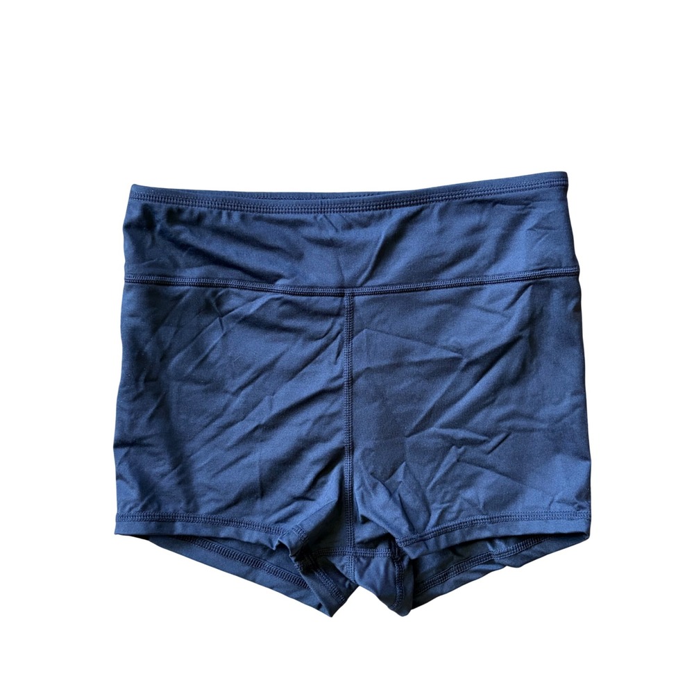 Shade & Shore Classic Black 2" Super High Rise Tummy Control Swim Shorts XS NWT